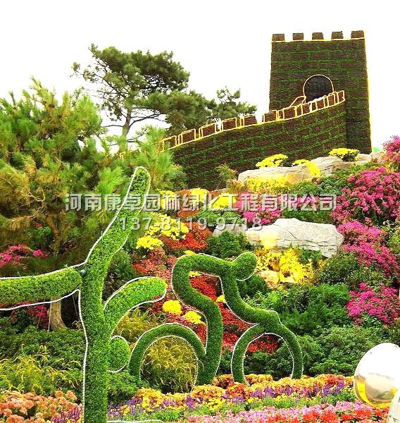立体花坛在美化城市之余还有那些作用