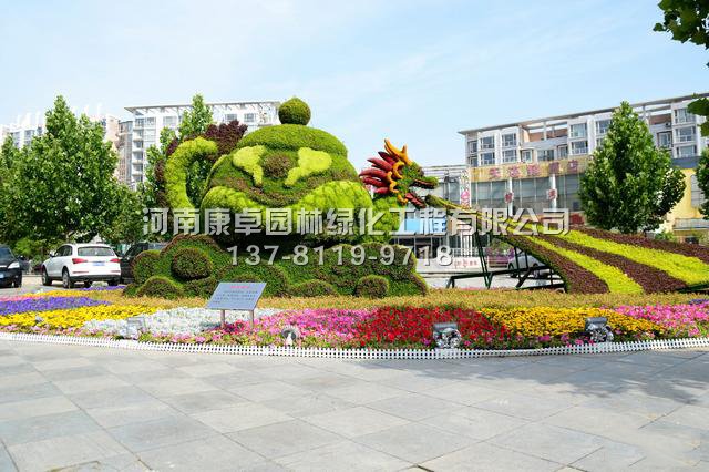 立体花坛造型的特点