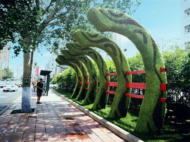 立体花坛的概念